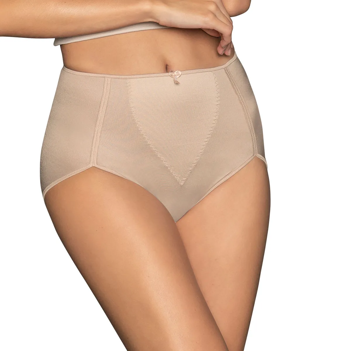 LEONISA - Calzón clásico de control 0243 Café Claro