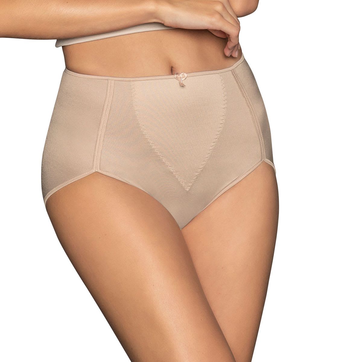 LEONISA - Calzón clásico de control 0243 Café Claro