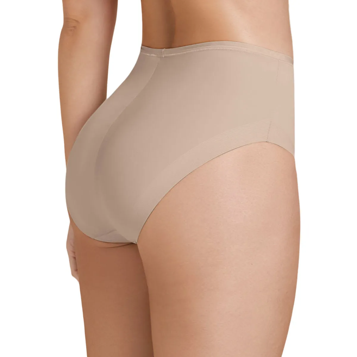 LEONISA - Calzón clásico invisible con ajuste perfecto 012499 Café Claro