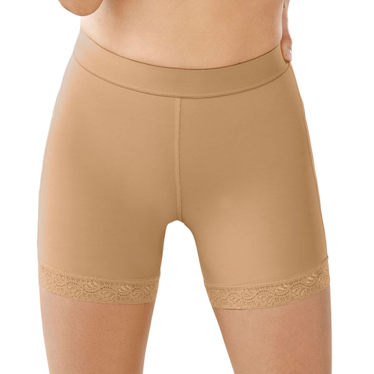 LEONISA - Fajas 012983 Calzón Control Fuerte Café