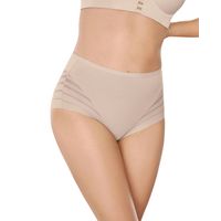 Calzón faja de control suave tiro alto 012903 Beige