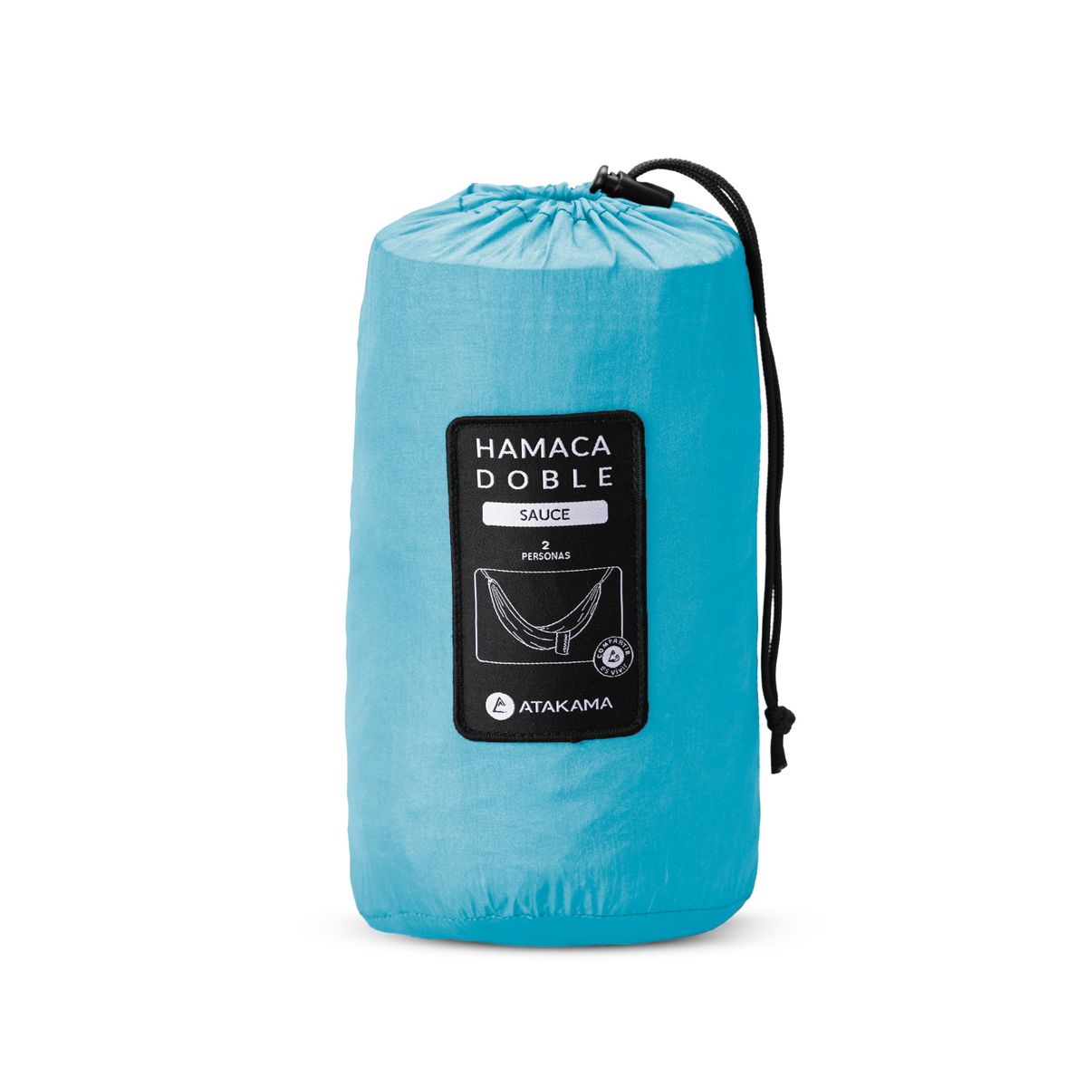 ATAKAMA OUTDOOR - Hamaca Doble Sauce 2p Celeste Atakama Outdoor