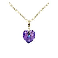 Collar Gran Romance Gold 24K creado con cristales de Swarovski® Vitral Light