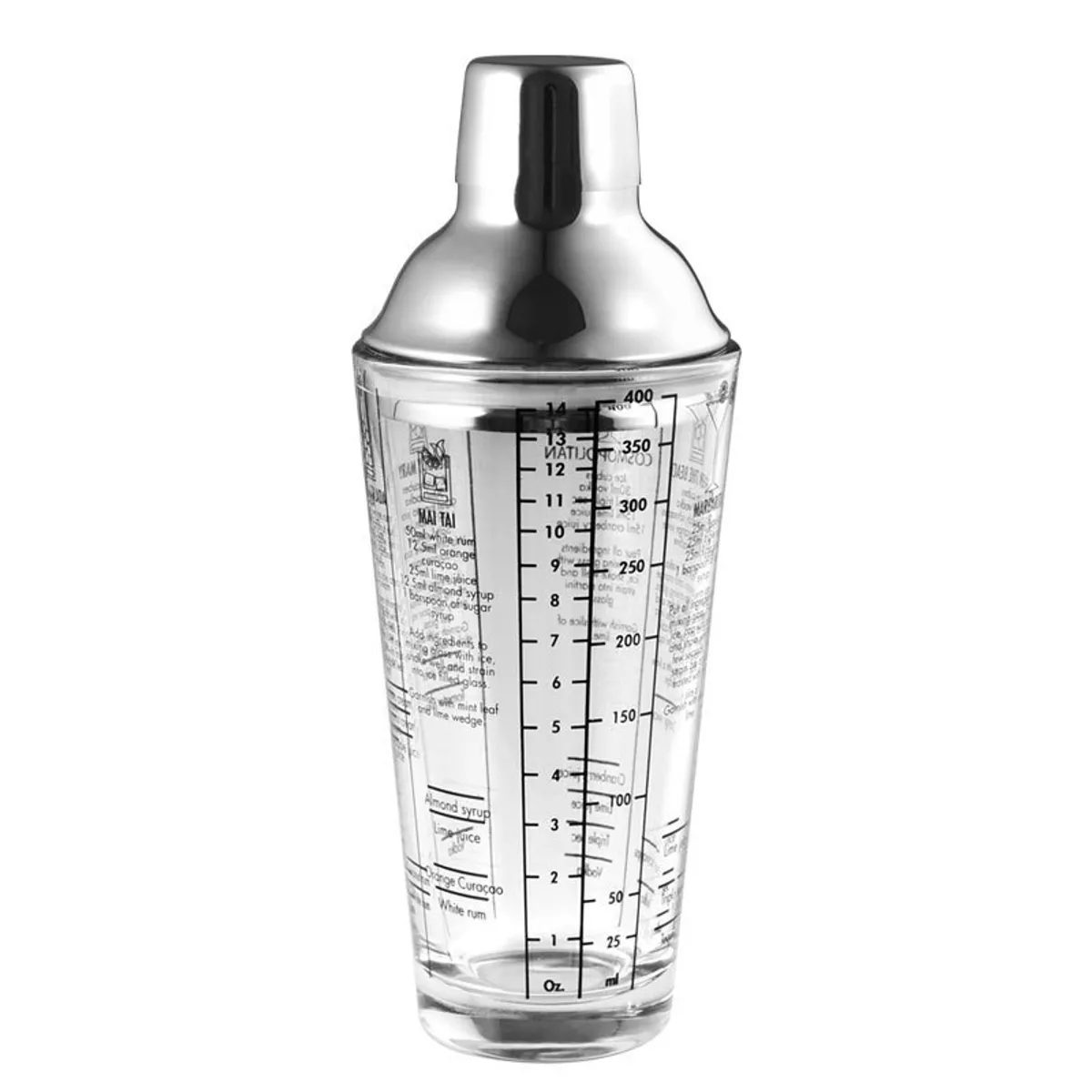 GENERICO - Vaso Coctelera Con Recetas