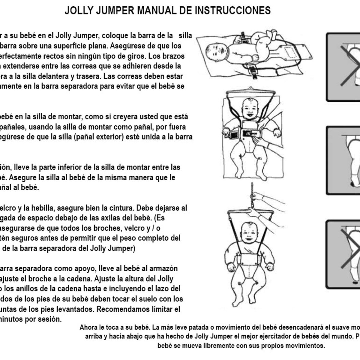 DULCCITTO - Saltarina Bebés con Atril