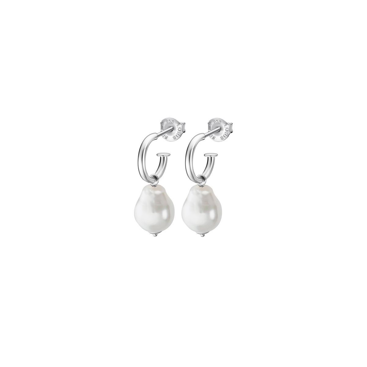 LOTUS SILVER - Aros LP3414-4/1 Lotus Silver Plateado Mujer RESERVA OUTLET