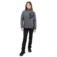 Parka Insulada HW Explorer sin Gorro Mujer Carbon Grey