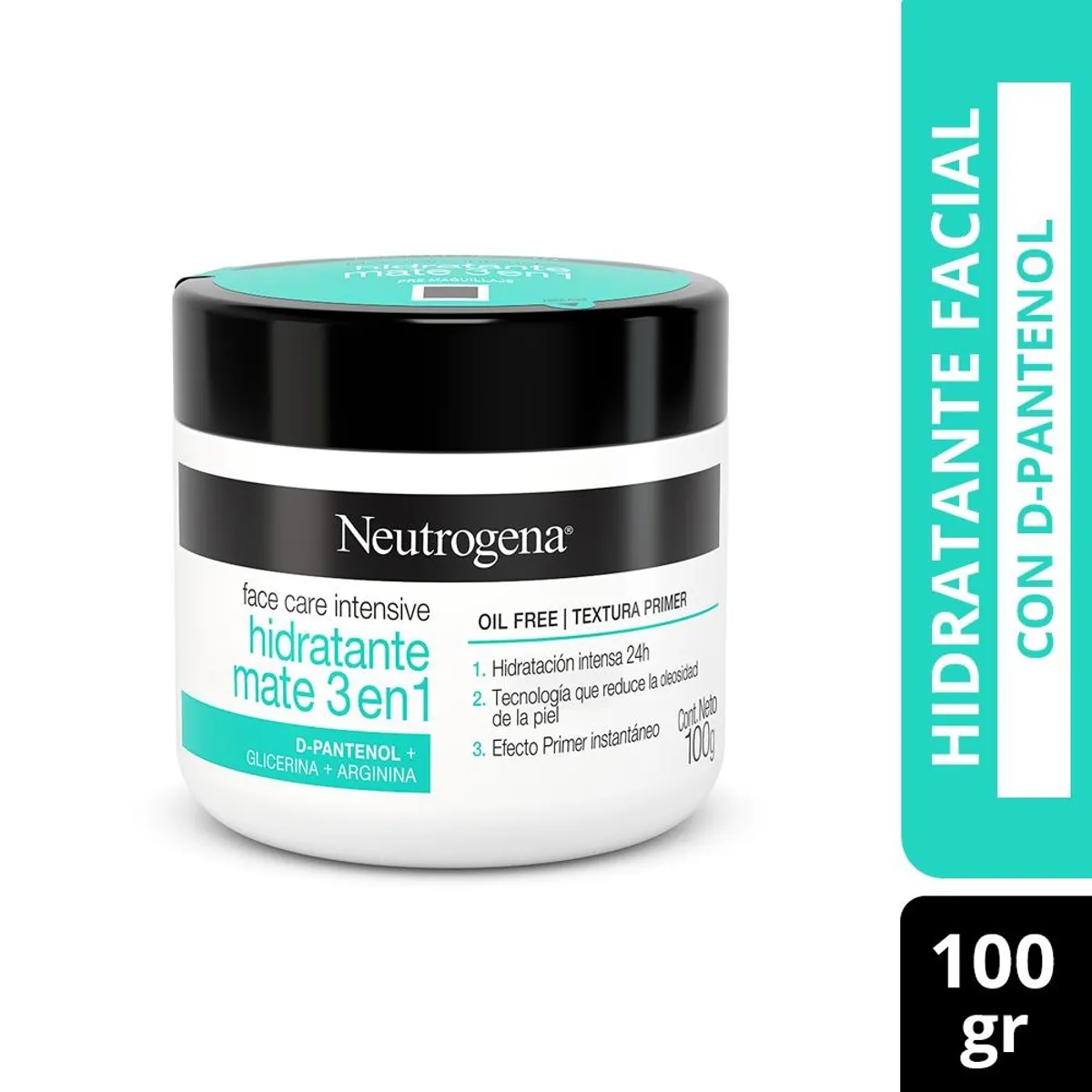 NEUTROGENA - Face Care Intensive Hidratante mate 3 en 1 NEUTROGENA