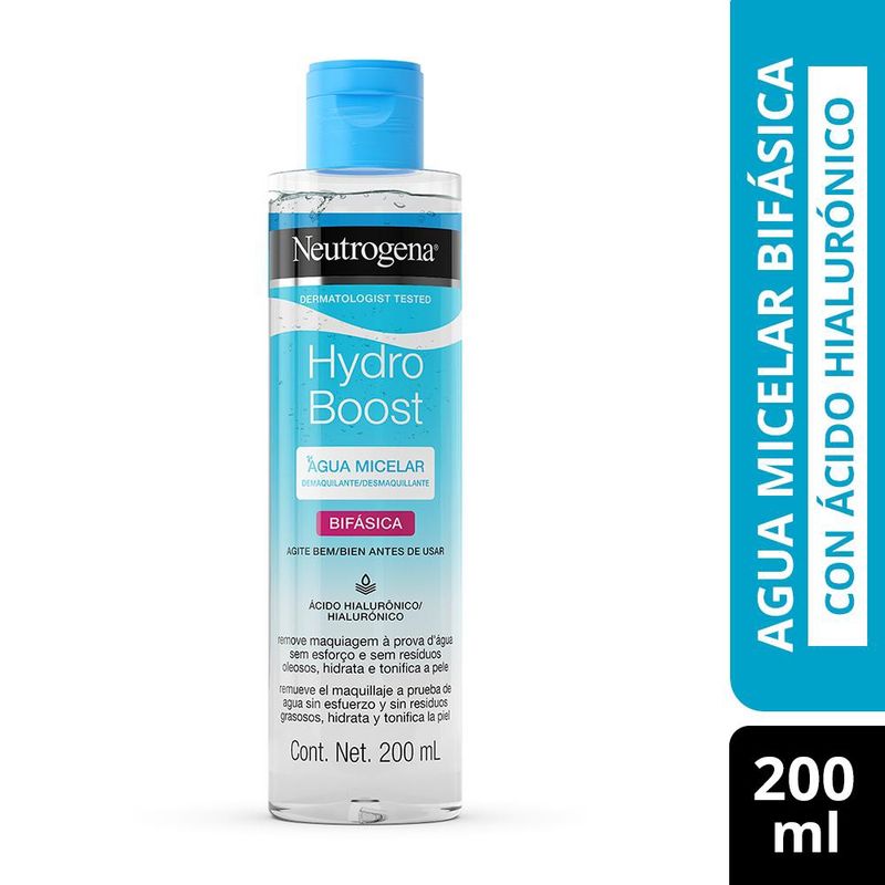 NEUTROGENA - Neutrogena Hydro Boost Agua micelar bifásica 200ml
