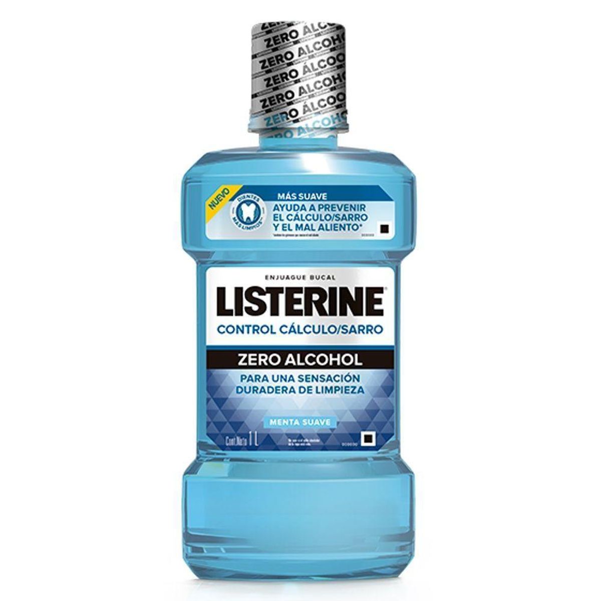 LISTERINE - Enjuague Bucal LISTERINE® Control Sarro Zero Alcohol x 1LT