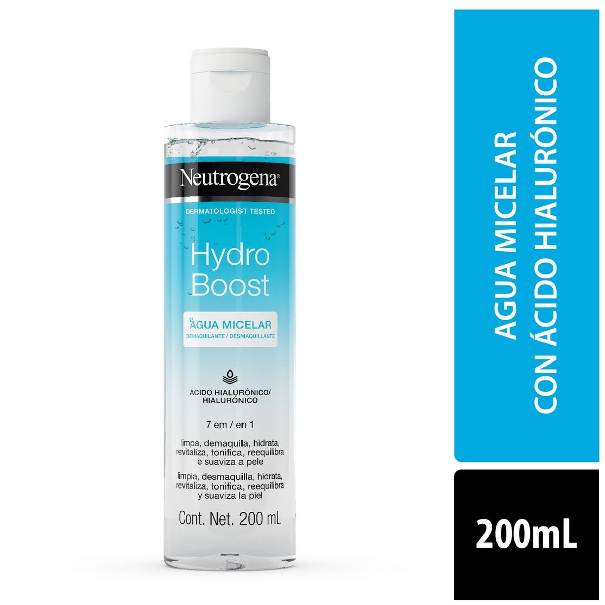 NEUTROGENA - Agua micelar NEUTROGENA® HYDRO BOOST® x 200 ml NEUTROGENA