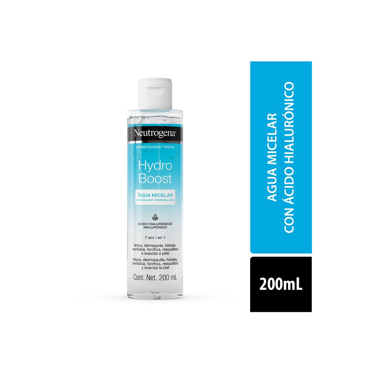 NEUTROGENA - Agua micelar NEUTROGENA® HYDRO BOOST® x 200 ml NEUTROGENA