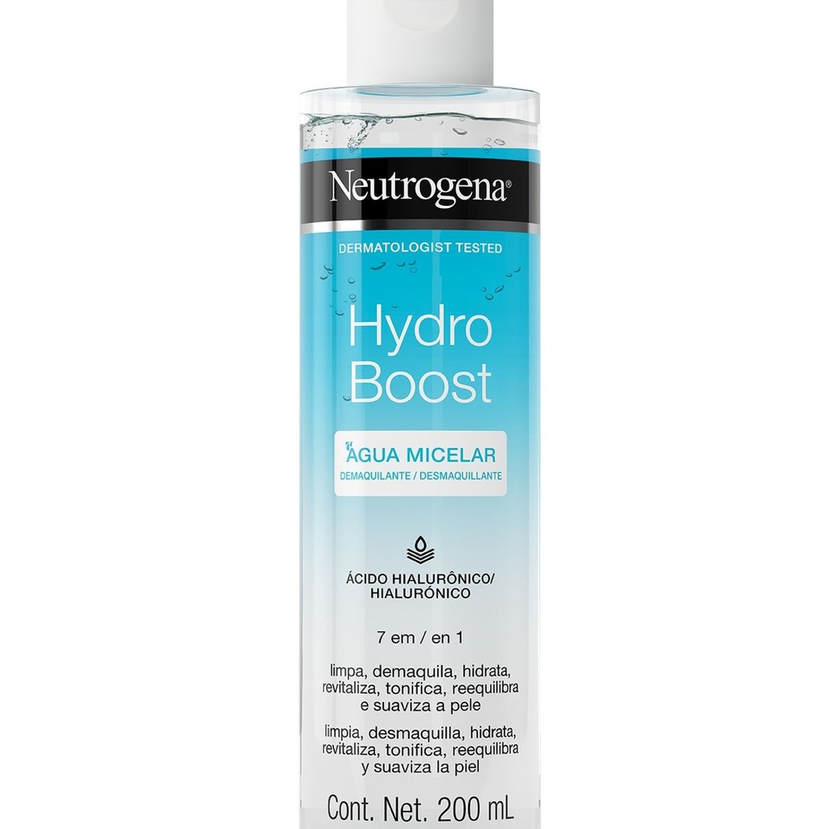 NEUTROGENA - Agua micelar NEUTROGENA® HYDRO BOOST® x 200 ml NEUTROGENA