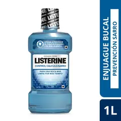 LISTERINE - Enjuague Bucal LISTERINE® Control Sarro x 1 LT