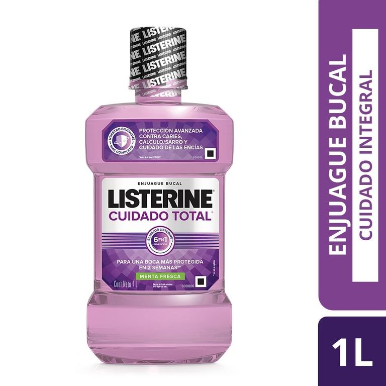 Enjuague Bucal LISTERINE Cuidado Total x 1LT