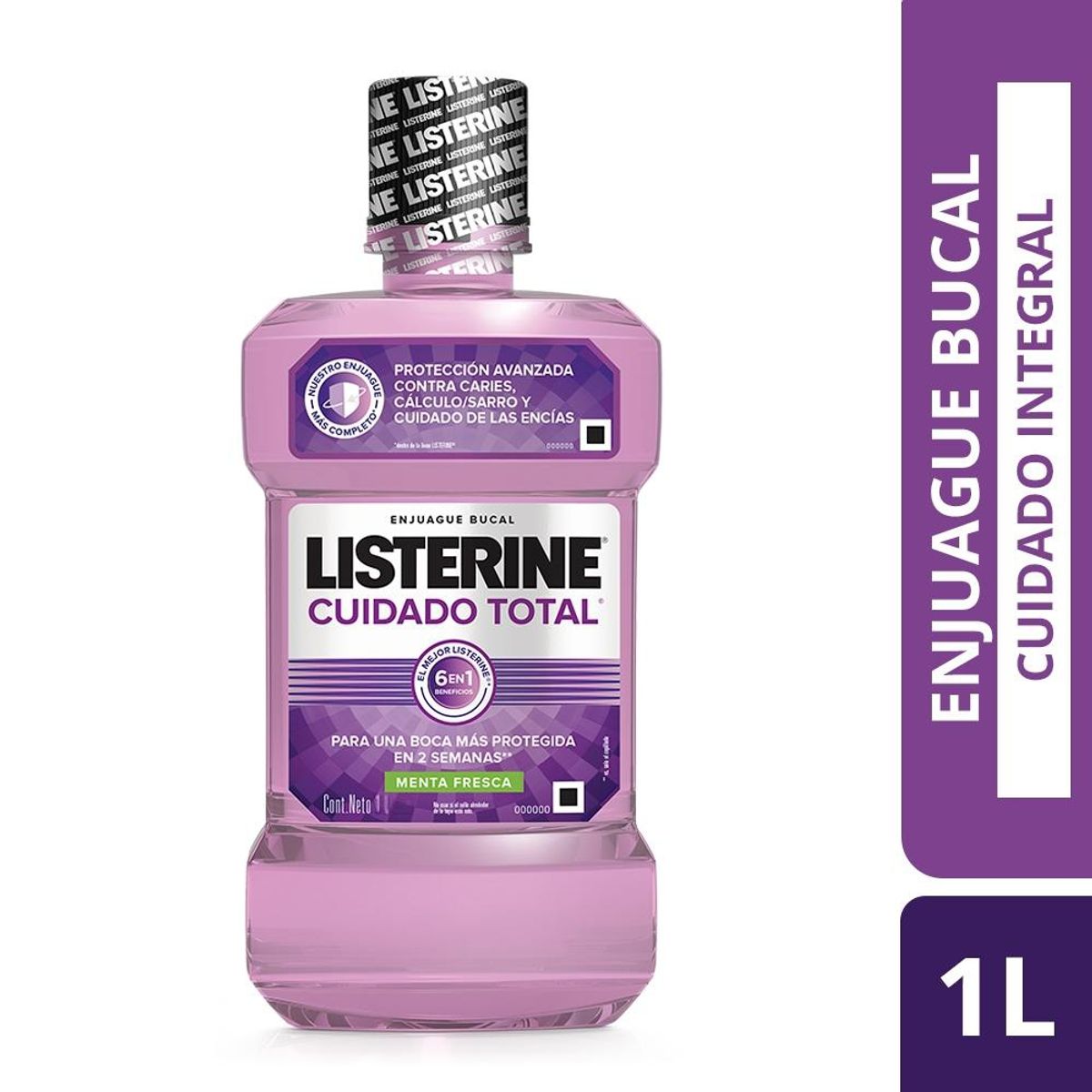 LISTERINE - Enjuague Bucal LISTERINE® Cuidado Total x 1LT LISTERINE