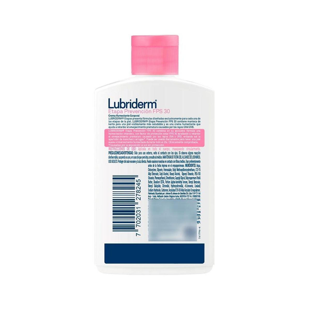LUBRIDERM - LUBRIDERM® PREVENCION UV30 x 400 ml LUBRIDERM