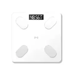 GENERICO - Pesa Digital De Baño Con Bluetooth Mediciones