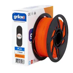 GRILON3 - Filamento 3D Pla 1kg 175mm Naranjo Fluorescente