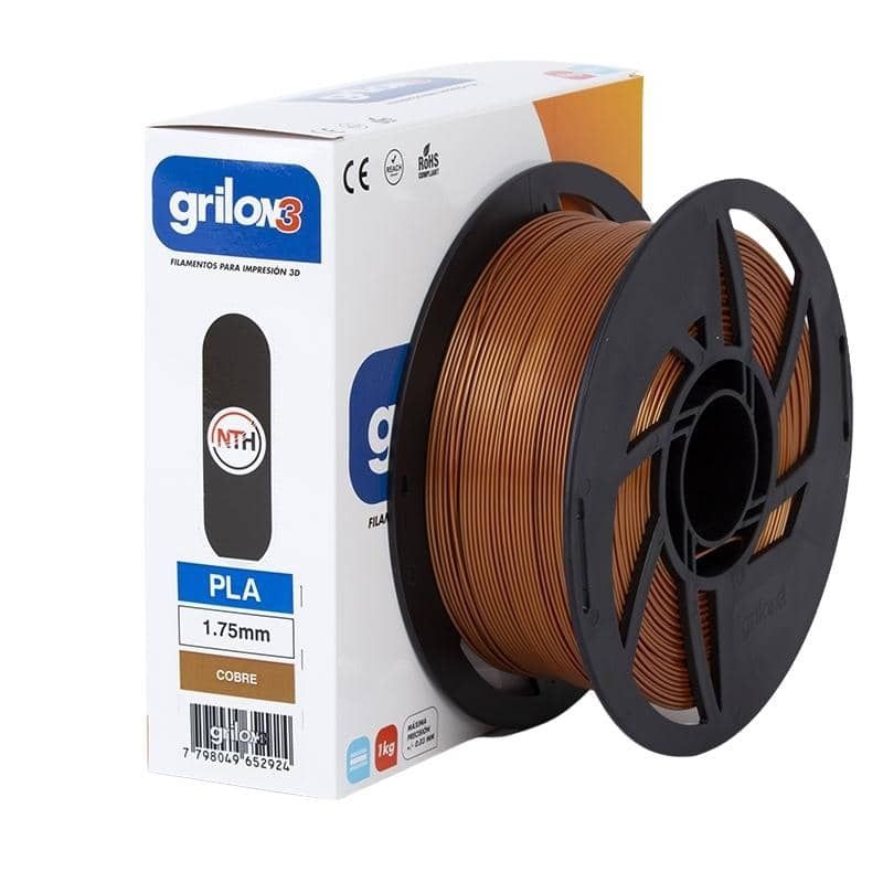 GRILON3 - Filamento 3D Pla Grilon3 1kg 175mm Cobre