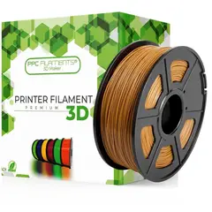 PPC FILAMENTS - Filamento 3D Pla Ppc 1kg 175mm Café - Filamentos