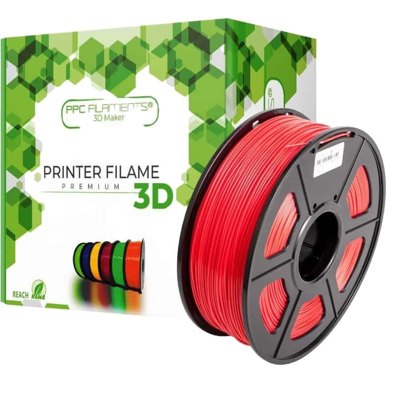 PPC FILAMENTS - Filamento 3D Pla Rojo 1kg 175mm Ppc - Filamentos