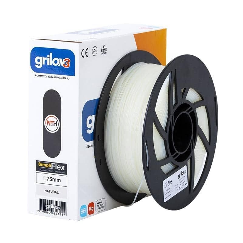 GRILON3 - Filamento 3D Tpu Grilon3 1kg 175mm Natural