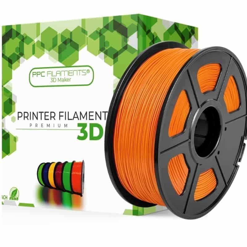 PPC FILAMENTS - Filamento 3D Pla Naranjo 1kg 175mm Ppc - Filamentos