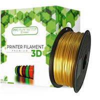 Filamento 3D Pla Seda Oro 1kg Ppc - Filamentos