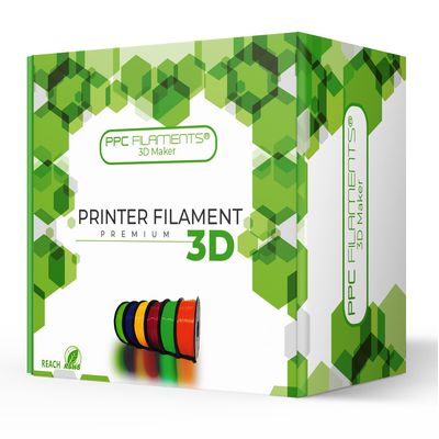 Imagen 2 del producto Filamento 3D Pla Blanco 1kg 175mm Ppc - Filamentos