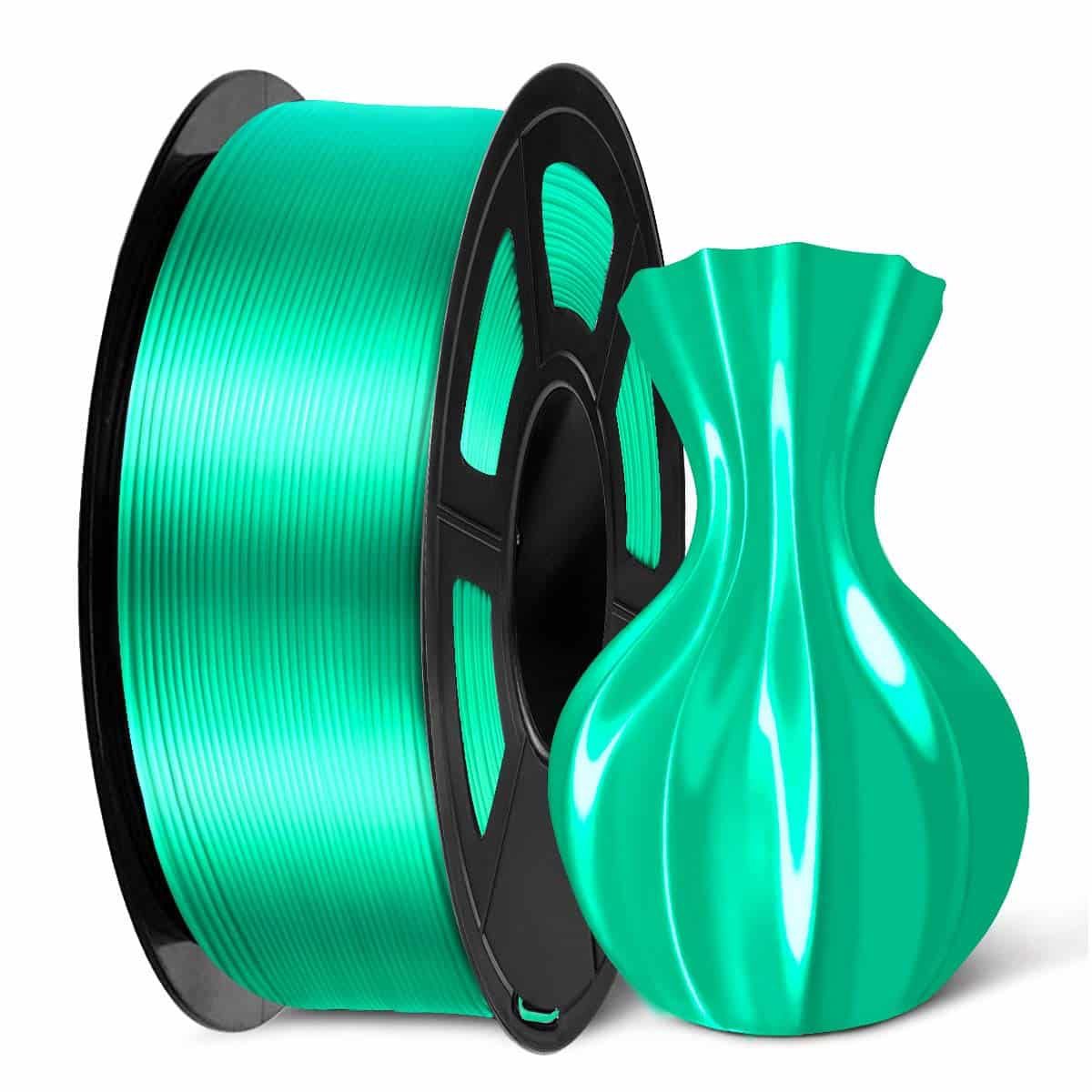 PPC FILAMENTS - Filamento 3D Pla Seda Ppc 1kg 175mm Verde - Filamentos