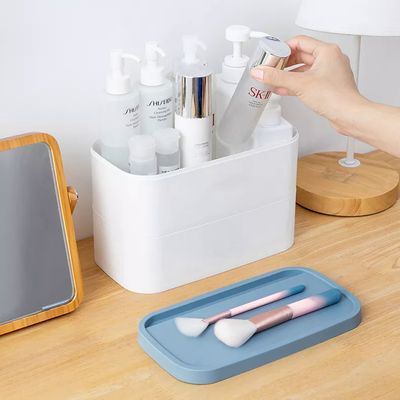 Imagen 2 del producto Caja organizadora velador cosmetiquero botiquín 8969 Gris