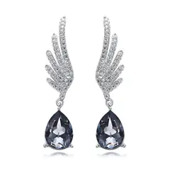 VANITE - Aros Mujer Plata Italiana Wings