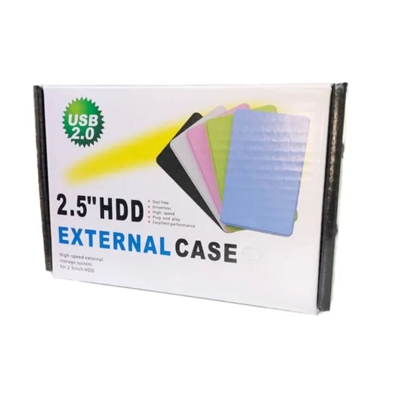 ESHOPANGIE - Cofre Case Para Disco Duro Sata 2.5 Usb Hdd Notebook Plástico