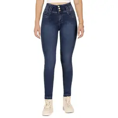 DIVINO JEANS - Jeans Madonna II Azul