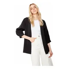 JACINTA TIENDA - Kimono Eva corto negro