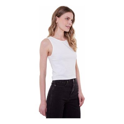 Imagen 2 del producto Polera Gracia crop II blanca