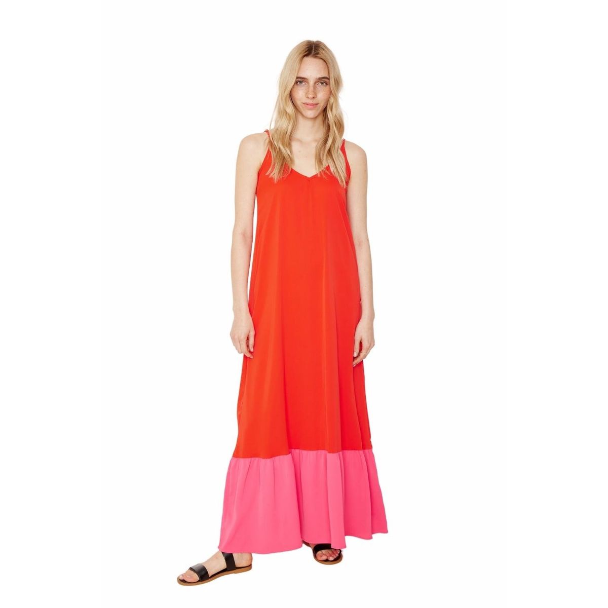 JACINTA TIENDA - Vestido Libra II rojo fucsia Jacinta Tienda