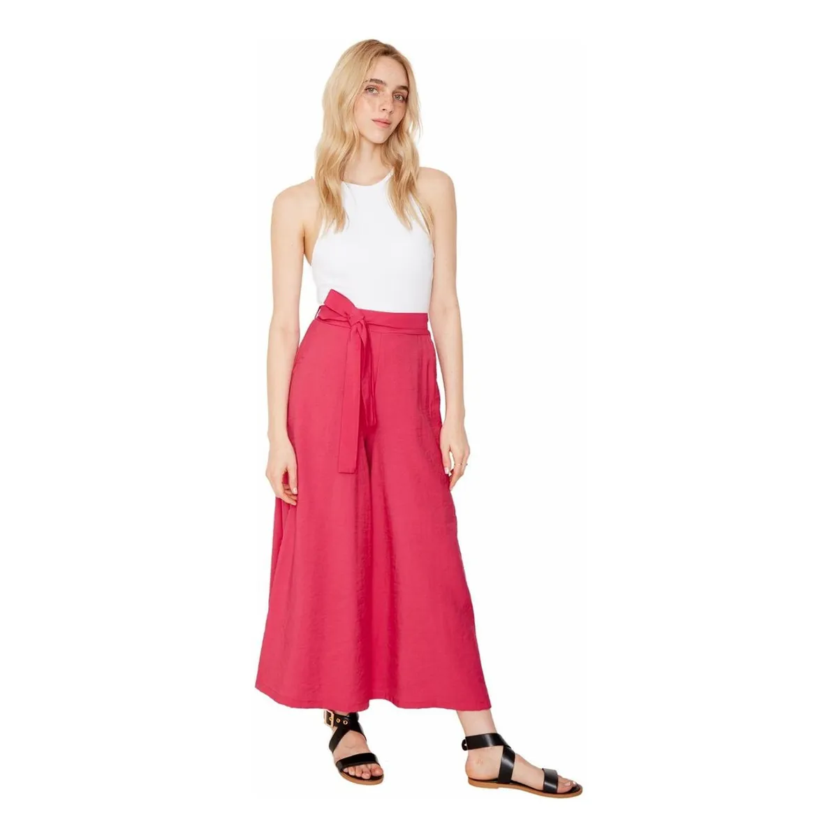 JACINTA TIENDA - Pantalón Olivia fucsia Jacinta Tienda