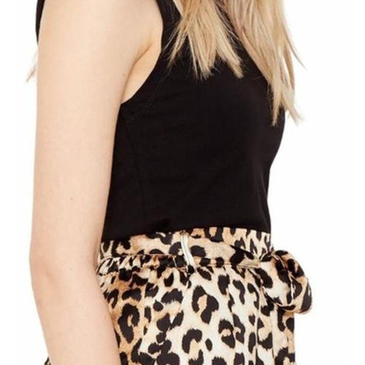 JACINTA TIENDA - Short Greta con lazo II animal print Jacinta Tienda