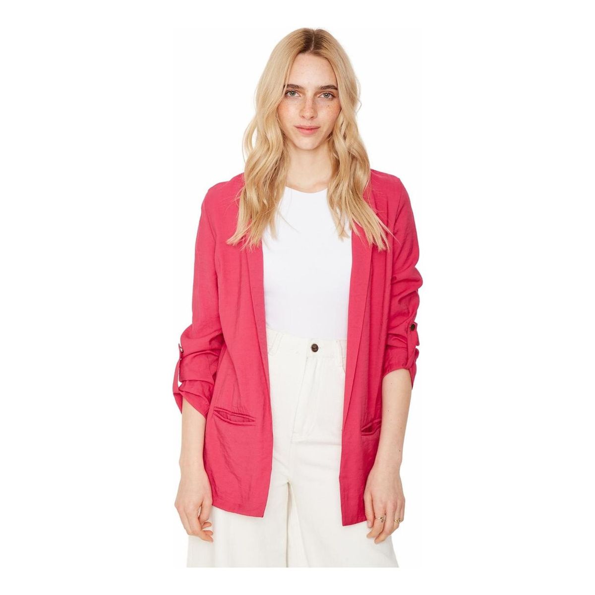 JACINTA TIENDA - Blazer Olivia fucsia Jacinta Tienda