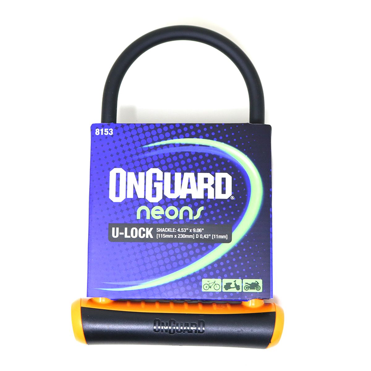 ONGUARD - Candado OnGuard Llave U-Lock NS 115X230mm