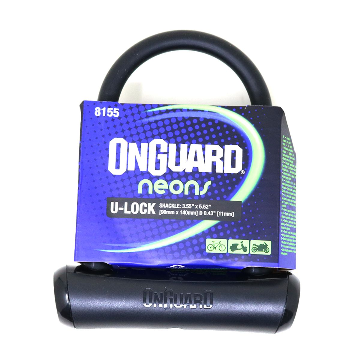 ONGUARD - Candado OnGuard Llave U-Lock NS 90cmX140mm