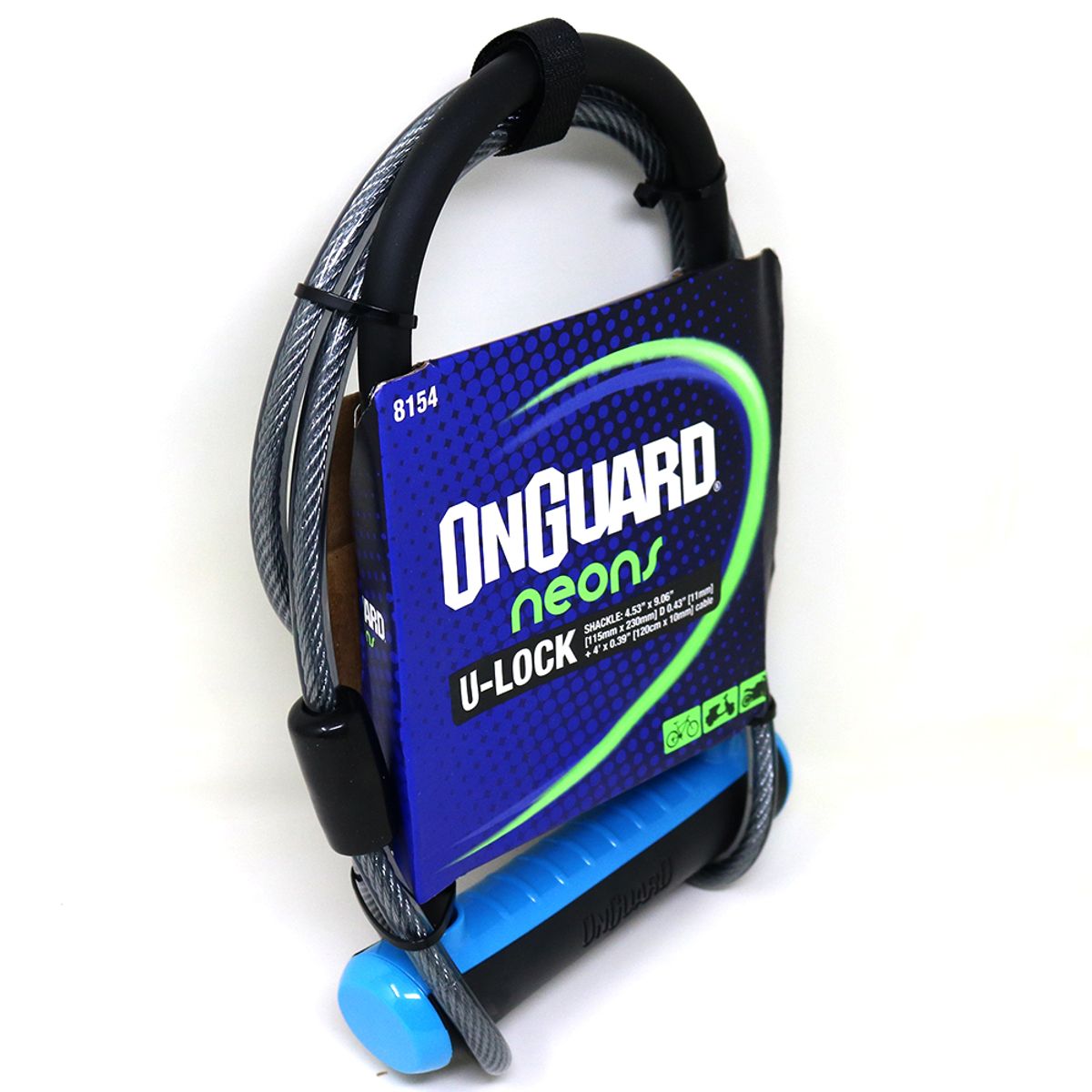 ONGUARD - Candado OnGuard Llave U-Lock NS Cable 115X230mm