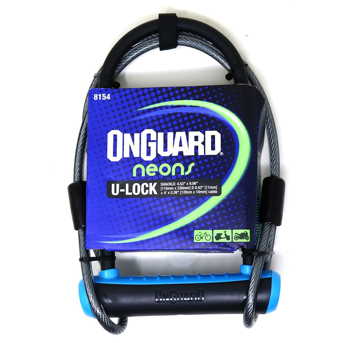 ONGUARD - Candado OnGuard Llave U-Lock NS Cable 115X230mm