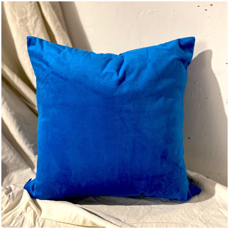LIVING MARKET - Cojín Velvet Azul 40x40 Living Market
