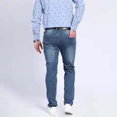 POTROS - Jeans Linea Spandex Slim Fit Denim
