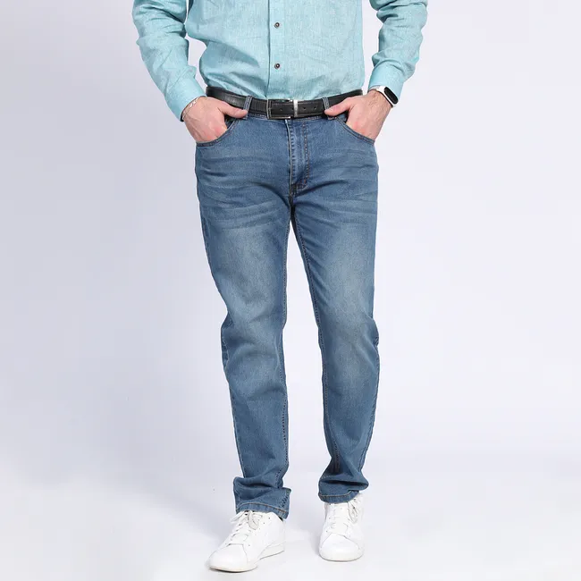 POTROS - Jeans Hombre Spandex Slim Fit Denim Algodón Elastizado POTROS