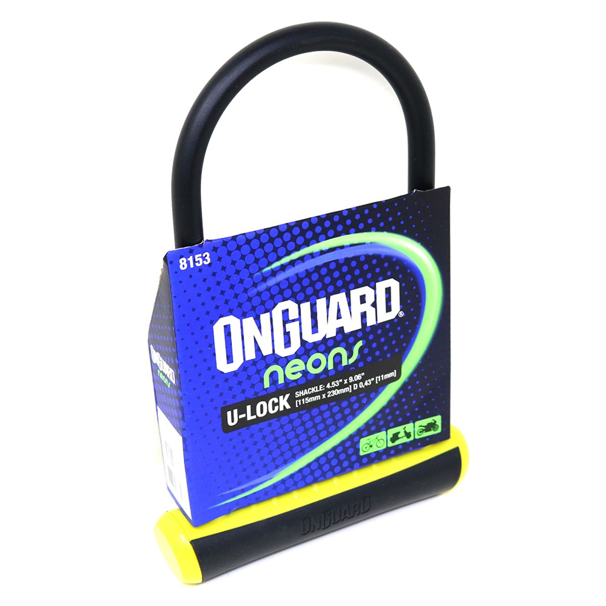 ONGUARD - Candado OnGuard Llave U-Lock NS 115X230mm