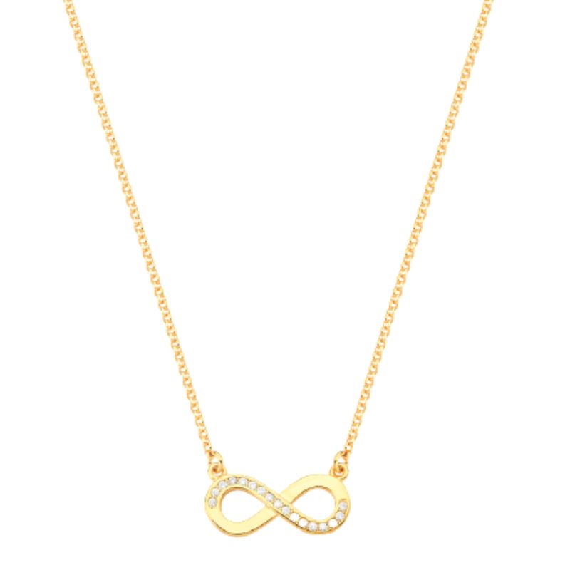 VANITE - Collar Mujer Bañado en Oro Infinito - Dorado
